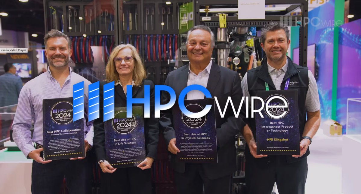 HPCwire's tweet photo. ICYMI: The #HPCwire Readers’ Choice and Editors’ Choice Awards are highly esteemed recognitions within the #HPC industry, honoring outstanding achievements and innovations. We recapped this year's winners here: https://t.co/hbP5nj7PC6 #HPCwireAwards https://t.co/tc9gkkBU0M