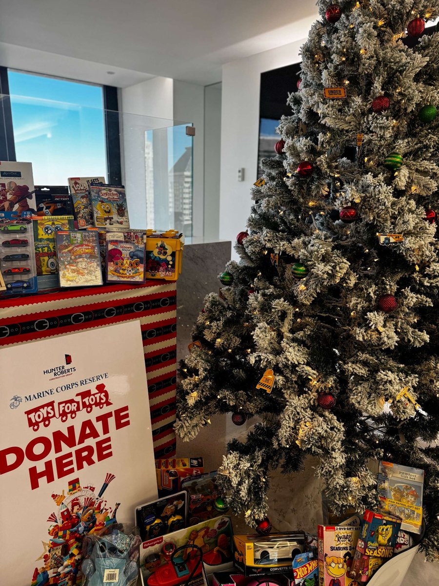 Spreading joy with every toy! 🎄🎁 #HRCG is proud to support Toys for Tots, bringing holiday cheer to children in need. Here’s to a magical holiday season, overflowing with love, joy, and the spirit of giving! #ToysForTots #WeCARE #SeasonsGreetings