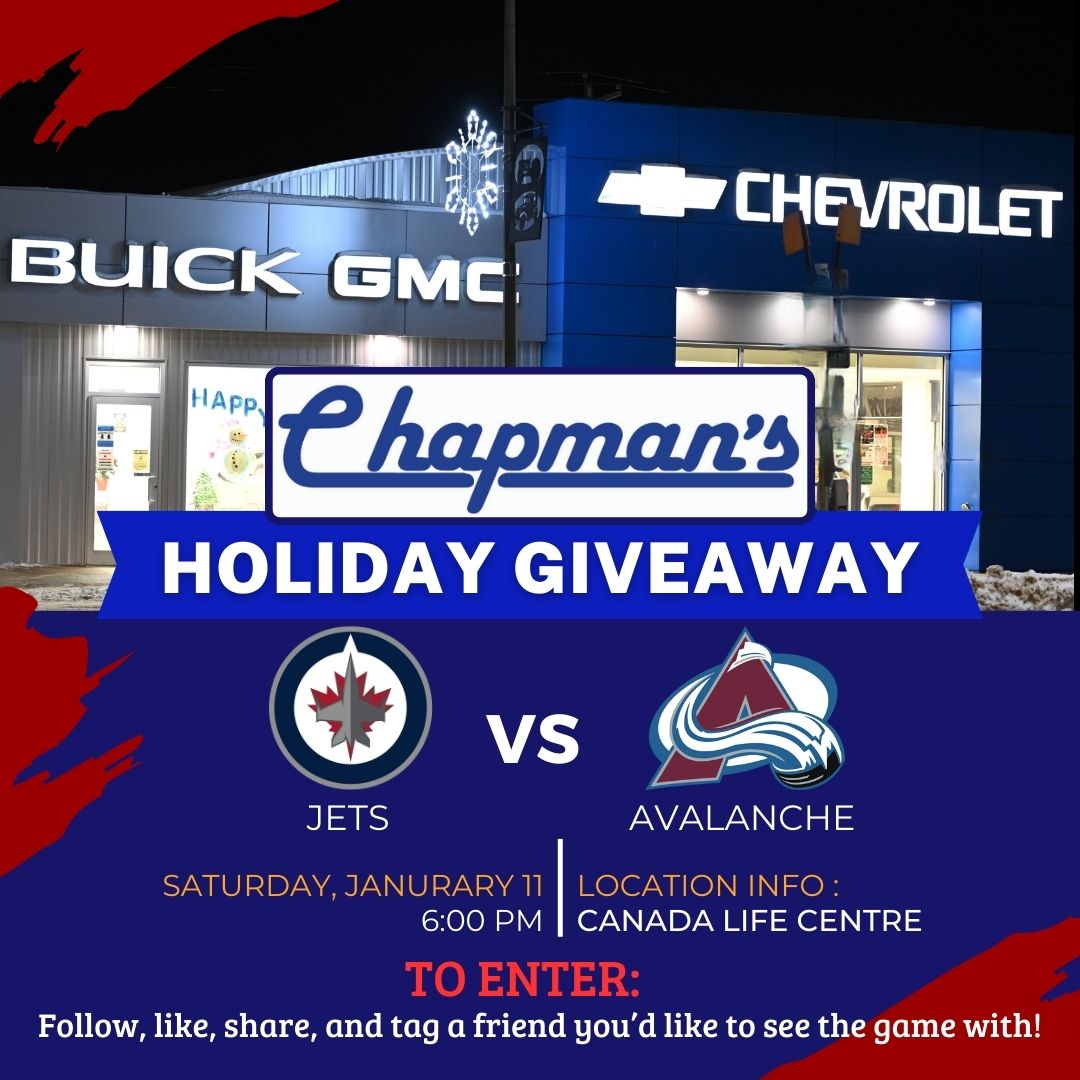 🎁Holiday Giveaway🎁

Enter for you chance to win free tickets to the Jets vs. Avalanche on January 11!

Winner will be announced on Monday, December 30th.

Any communication or announcement prior to that date is a scam. We will announce the winner and contact them directly.
