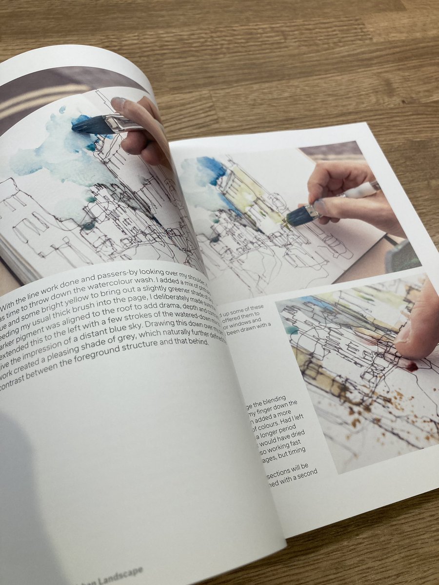 NeilkWhitehead's tweet photo. Now published and available to buy worldwide. 🙏

Big thanks go to the hundreds of artists who’ve given me a huge leap in my artistic journey and the confidence to push through my own comfort zones

#urbansketching https://t.co/RGu21etnf5
