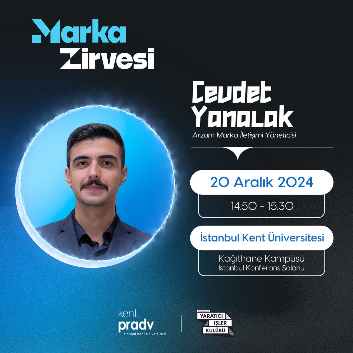 markazirvesi24's tweet photo. 📢 Marka Zirvesi’nde Buluşuyoruz!

20 Aralık tarihinde, 14.50-15.30 saatleri arasında İstanbul Konferans Salonu’nda, Arzum Elektrikli Ev Aletleri Marka İletişim Yöneticisi Cevdet Yanalak ile tanışmaya hazır olun!

#MarkaZirvesi2024 #CevdetYanalak #Arzum #pazarlama #markailetişimi https://t.co/YdHIKeJMnp