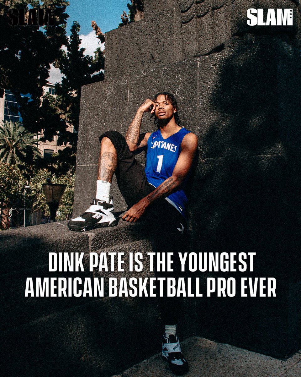 You haven’t seen anything like Dink Pate’s journey. 

The future NBA draft pick already made history with the G-League Ignite, now he’s proving why out in Mexico City: slam.ly/dink-pate

📷: <a href="/Sandrablowphoto/">Sandra Blow</a>