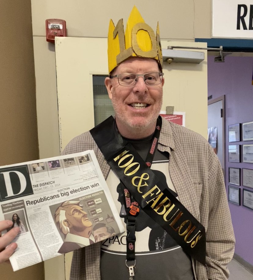 Bowie High School (@aisdbowie) on Twitter photo Congratulations to Mr. Reeves on publishing his 100th issue as a newspaper adviser. We are proud of our newspaper, The Dispatch, winner of 7 Pacemaker awards! <a href="/AISDBowie/">Bowie High School</a> Congratulations to Mr. Reeves on publishing his 100th issue as a newspaper adviser. We are proud of our newspaper, The Dispatch, winner of 7 Pacemaker awards! <a href="/AISDBowie/">Bowie High School</a>