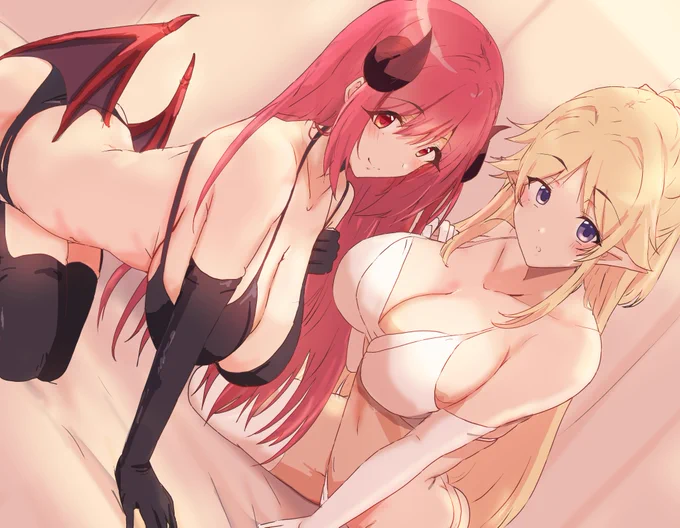 イオ先生とゆかりさんが大人なことしようとしてる 