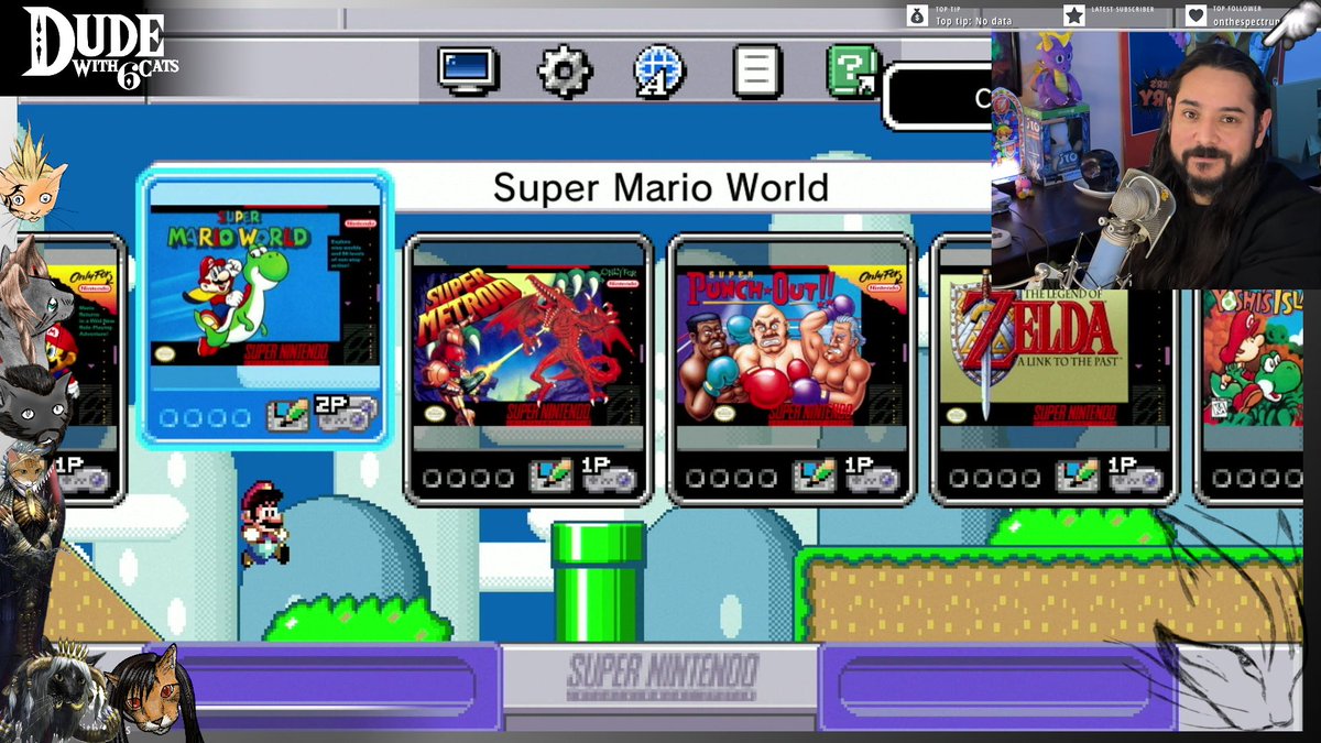 DudeWith6Cats's tweet photo. I am loving this little SNES classic thingy. Best $50 I have ever spent.

#FinalFantasy6 #Retro #JRPG #twitch
Drop in and say hi! Live now

https://t.co/xLqLfo8RKq https://t.co/ZrHklYOMg5