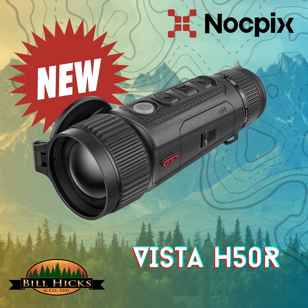 billhicksco's tweet photo. 🔥NEW NEW NEW🔥

Nocpix joins BHC &amp; Co. with the LUMI Series &amp; VISTA H50R Thermal Monoculars and the SLIM Series Thermal Rifle Scope. All are available with onboard photo, video, and audio recording. 

There's more to come, so follow us to keep up! 👀 
#newcollection #nocpix https://t.co/xfV5bBdKzJ