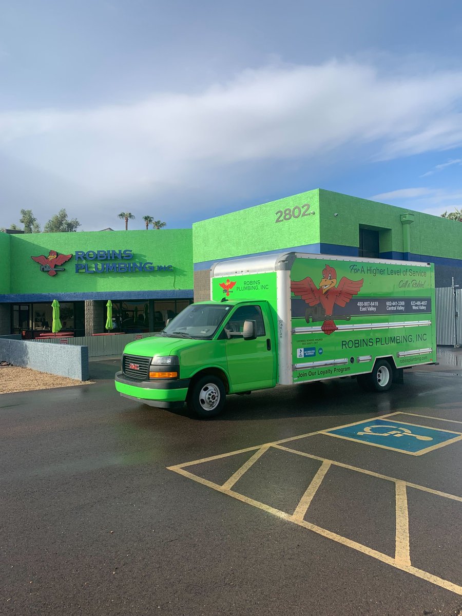 RobinsPlumbing's tweet image. A Higher Level of Service! The Valley's #1 Plumbing Professionals!
#localfirstaz #phoenix #glendale #plumbers #plumbing #phoenixplumbers #glendaleplumbing