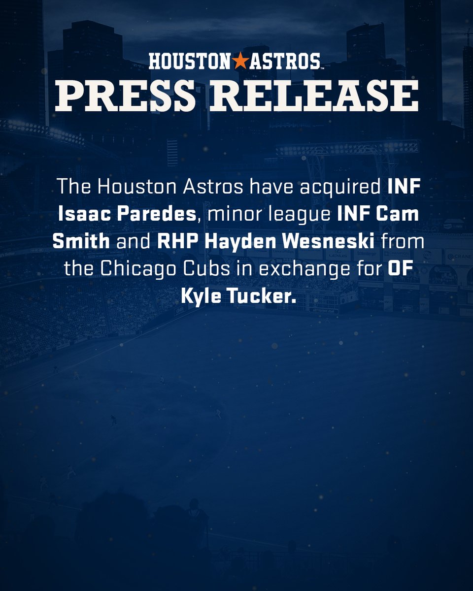 Houston Astros tweet media