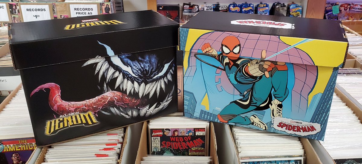 ComicsToysAnd's tweet photo. This Just in!!! Comic boxes make EXCELLENT Gift boxes...No wrapping necessary and only $12 each https://t.co/9SrtIiCjKE