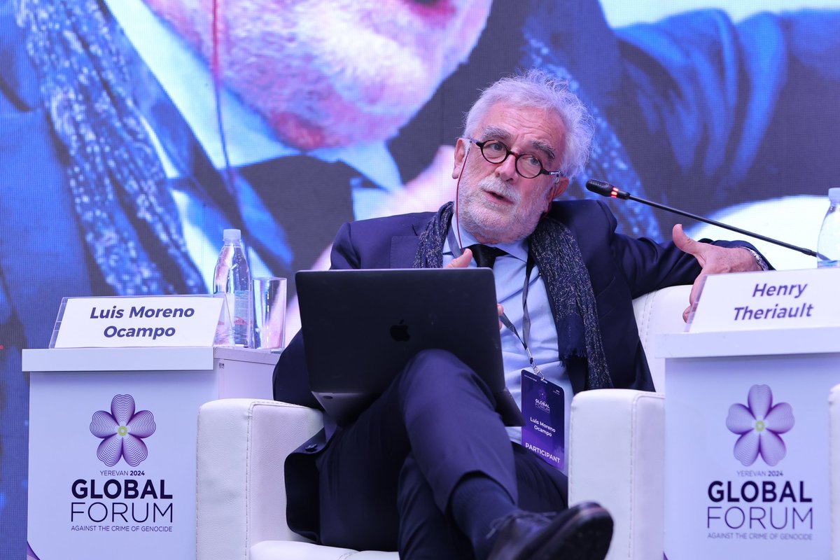 Dec 12, Yerevan hosted the 5th Global Forum Against the Crime of Genocide. We examined gaps in int’l legal frameworks &amp; emerging threats, focusing on the evolution &amp; practice of #MassAtrocity #EarlyWarning mechanisms and their impacts. <a href="/AgendaToPrevent/">Yerevan Global Forum 2024</a>