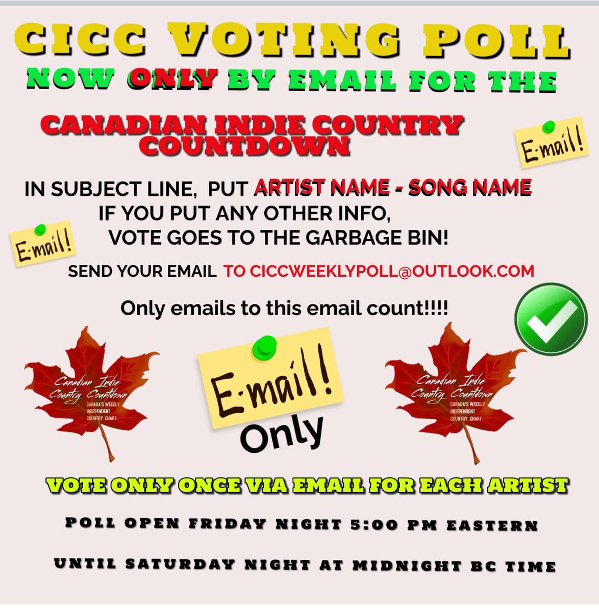 Wonder Woman has made it to the Canadian Indie Country Countdown! 
Please email CICCWEEKLYPOLL@OUTLOOK.COM and put Arlene Quinn - Wonder Woman in subject line to cast your vote
Thank you from the bottom of my heart! Arlene xoxo 🩷🩷

#canadianindiecountrycountdown #countryartist