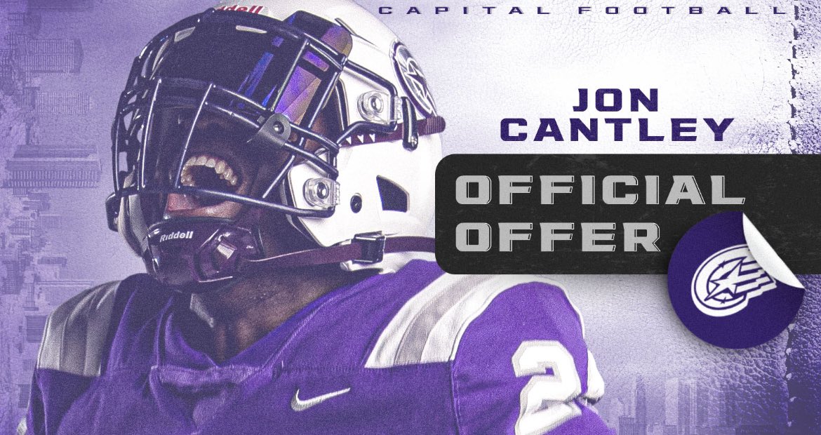 Jon Cantley (@jon_cantley) on Twitter photo after a great talk with <a href="/Coachcalexander/">Charles Alexander</a> i’m blessed to say i’ve received my 3rd offer from <a href="/CapitalU_FB/">Capital University Football</a> ‼️ after a great talk with <a href="/Coachcalexander/">Charles Alexander</a> i’m blessed to say i’ve received my 3rd offer from <a href="/CapitalU_FB/">Capital University Football</a> ‼️