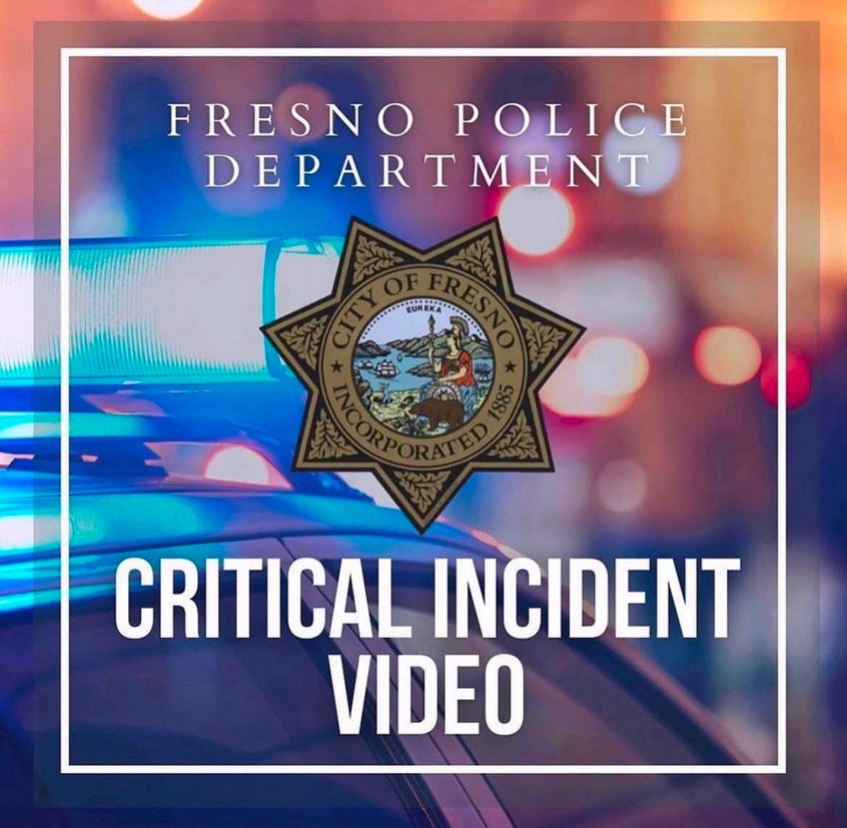 The Critical Incident Video of the officer-involved shooting that occurred on October 26, 2024 may be found on the Fresno Police Department’s YouTube page,  youtu.be/2KdnMD8dw94
 The full press release can be found on our Facebook and Instagram pages.