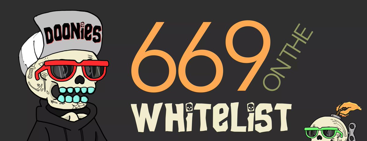 669 on the FCFS WL so far. Closes in 6.5 hrs

Repost, get a Sui wallet, and visit > doonies.xyz

"Easiest whitelist I've ever entered" ~ <a href="/cillygirl1977/">Cillygirl</a>