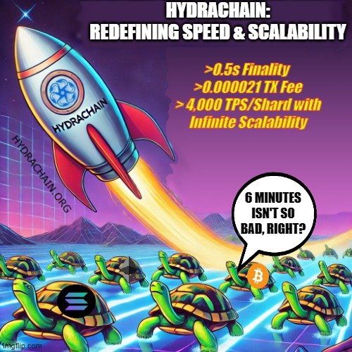 mshocair's tweet image. If you're looking for a game-changing investment, ** $HYDRA ** should be on your radar.  

Here’s why:  
1️⃣ **Sub-second finality**: Faster than most chains, including Solana and Cosmos.  
2️⃣ **Infinite scalability**: Thanks to its advanced sharding and Cross-Shard Communication.…