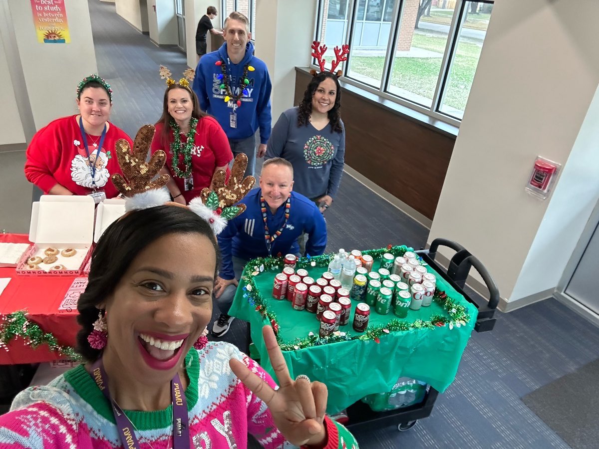 A little Holiday Hoopla with cookies, drinks and music!!
