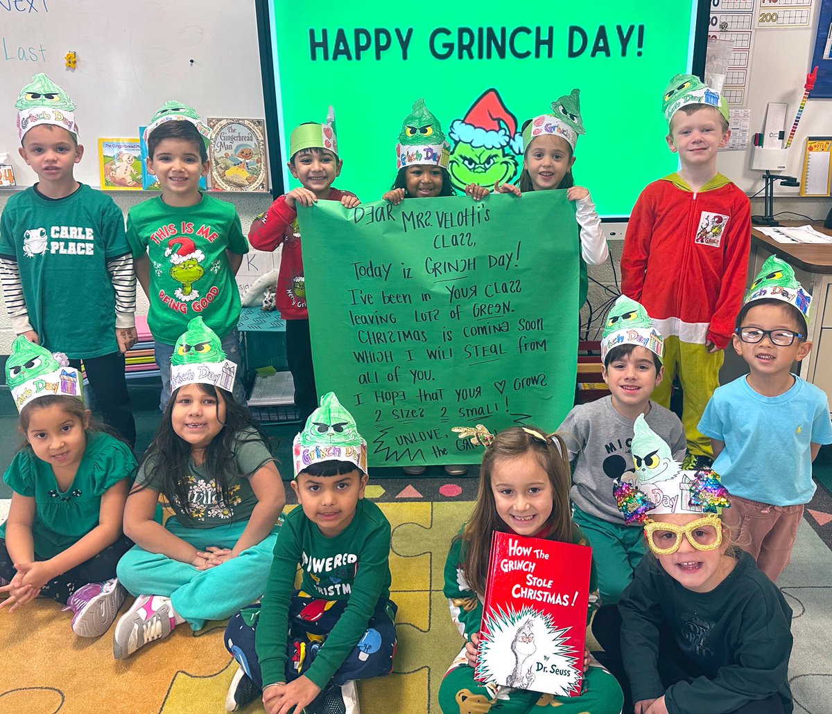 bcipriano6's tweet photo. Grinch Day in K 💚❤️ @CherryLaneCP1 https://t.co/B65JJrNAuy