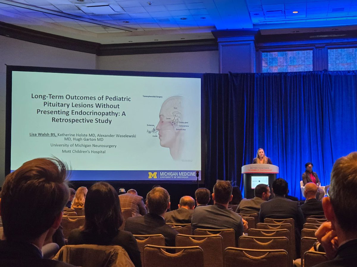 Katherine Holste (@kholstemd) on Twitter photo Honored to be able to discuss our project on incidental pediatric pituitary lesions, done by one of our incredible medical students Lisa Walsh, at the #PedsSection2024 meeting <a href="/umichneuro/">Michigan Neurosurgery</a> Honored to be able to discuss our project on incidental pediatric pituitary lesions, done by one of our incredible medical students Lisa Walsh, at the #PedsSection2024 meeting <a href="/umichneuro/">Michigan Neurosurgery</a>