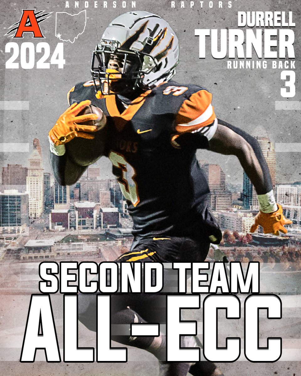 Matt Stanyard (@coachstanyard) on Twitter photo Congratulations to Durrell Turner for earning Second Team ALL-ECC honors for the 2024 season!
<a href="/_AHS_Football/">Anderson Football</a>
<a href="/CoachEvanDreyer/">Evan Dreyer</a>
<a href="/AHS_TDClub/">AHS Touchdown Club</a> Congratulations to Durrell Turner for earning Second Team ALL-ECC honors for the 2024 season!
<a href="/_AHS_Football/">Anderson Football</a>
<a href="/CoachEvanDreyer/">Evan Dreyer</a>
<a href="/AHS_TDClub/">AHS Touchdown Club</a>
