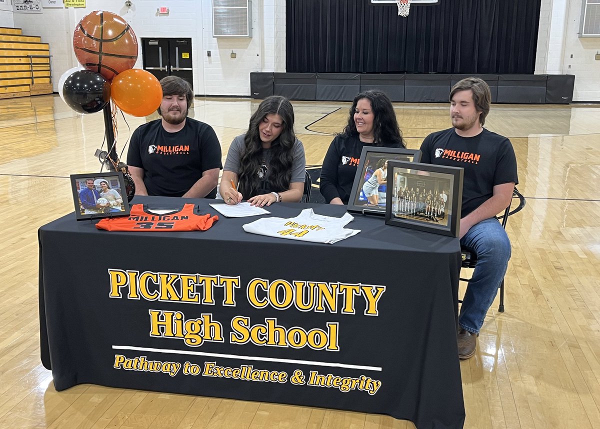 Here’s another one! Buff Nation, please welcome Callie Reeder of Pickett County High School!