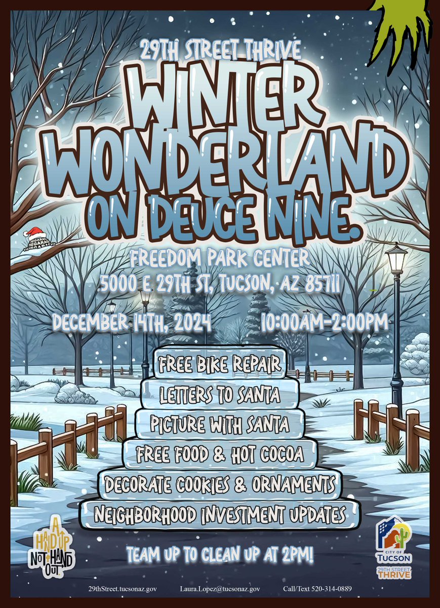 29thrive's tweet image. See you tomorrow!! Sat 12/14 ❄️🎅☕️🍪🚴‍♂️