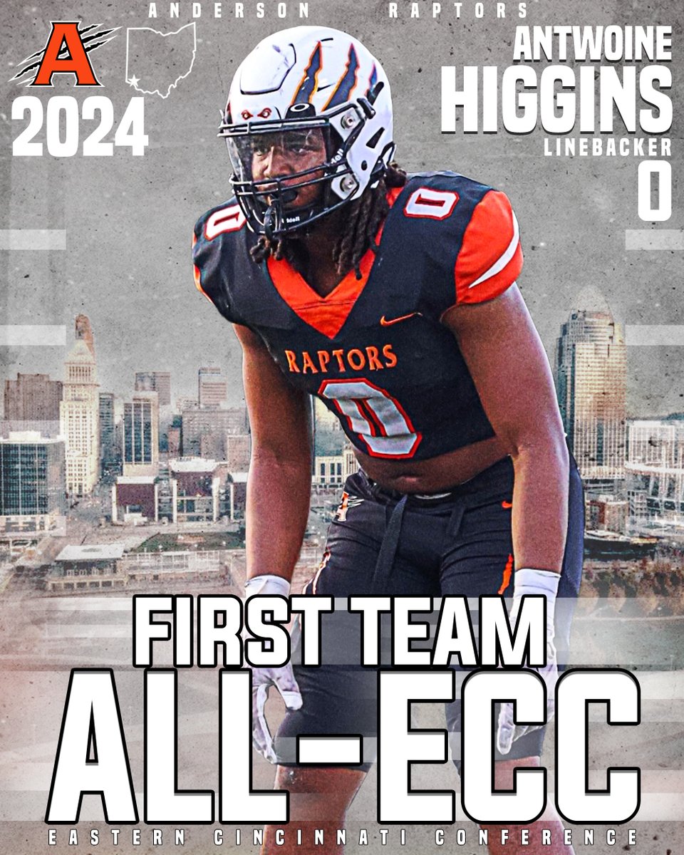 Matt Stanyard (@coachstanyard) on Twitter photo Congratulations to Antwoine Higgins for earning First Team ALL-ECC honors for the 2024 season!
<a href="/_AHS_Football/">Anderson Football</a>
<a href="/CoachEvanDreyer/">Evan Dreyer</a>
<a href="/AHS_TDClub/">AHS Touchdown Club</a> Congratulations to Antwoine Higgins for earning First Team ALL-ECC honors for the 2024 season!
<a href="/_AHS_Football/">Anderson Football</a>
<a href="/CoachEvanDreyer/">Evan Dreyer</a>
<a href="/AHS_TDClub/">AHS Touchdown Club</a>