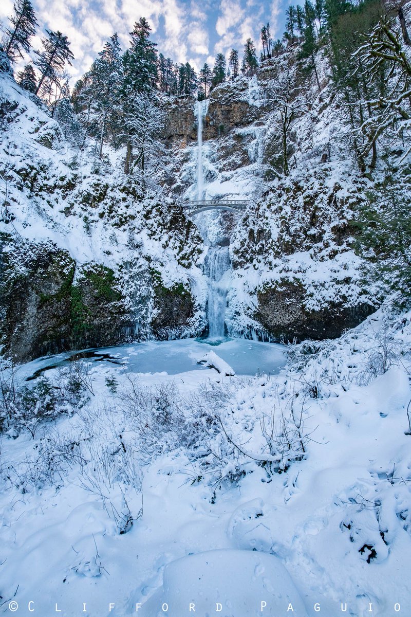 CRGNSA's tweet photo. Let it snow ❄️❄️❄️
We are starting to get snow down in the gorge and it is so pretty! While the Scenic Area remains open, it is even more important to check on trail conditions and weather forecasts before you leave to go out.
Photo by Clifford Paguio https://t.co/LTx3SKFwoN