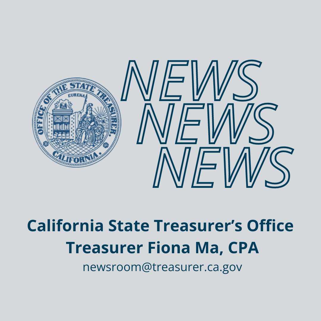 CA State Treasurer tweet media