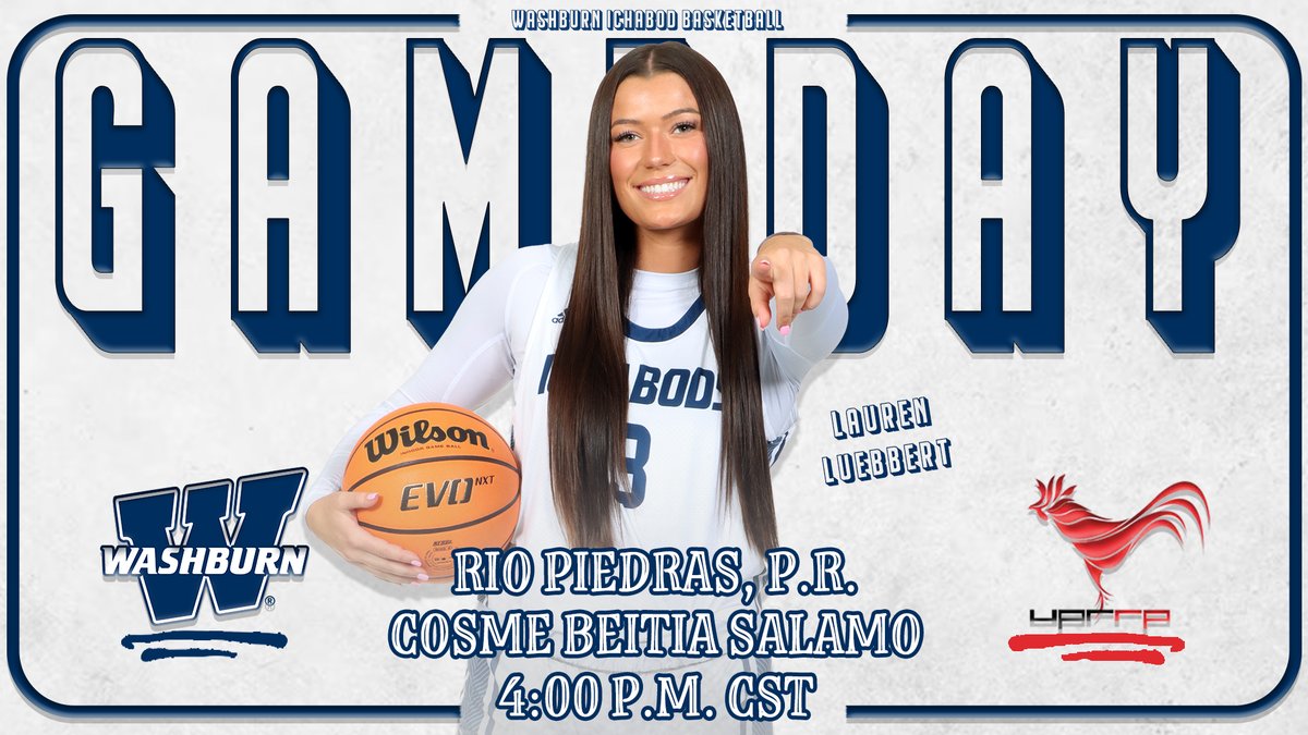 Beginning the Puerto Rico Clasico against the Gallitos! #GoBods 

🆚 | Puerto Rico-Rio Piedras
📍 | Rio Piedras, P.R. 
⌚ | 4:00 p.m.
📊 | bit.ly/4gtYQHy
📺 | bit.ly/3DejBJ4
📻 | bit.ly/WULISTEN