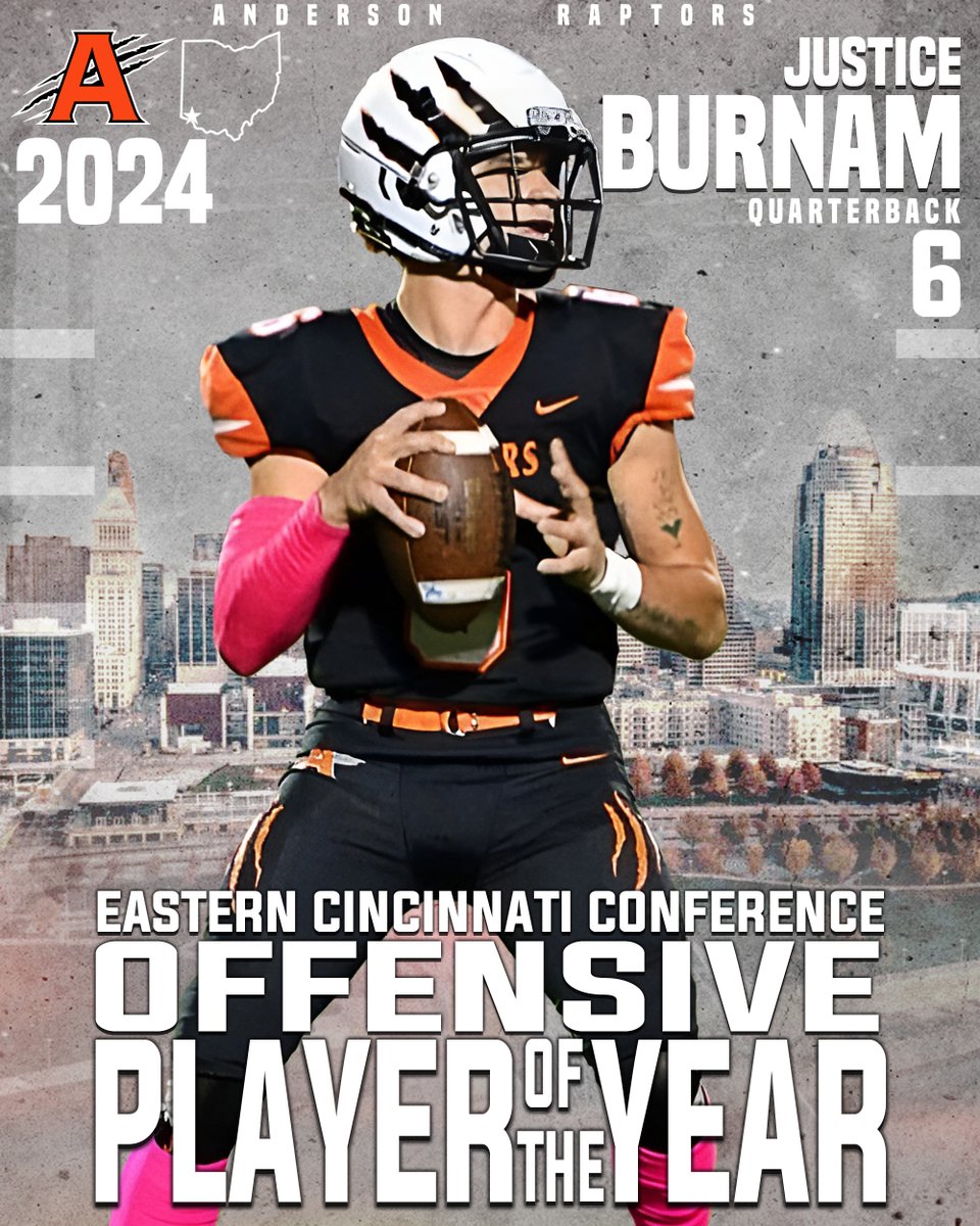 Matt Stanyard (@coachstanyard) on Twitter photo Congratulations to Justice Burnam for earning ECC Offensive Player of the Year honors for the 2024 season!
<a href="/_AHS_Football/">Anderson Football</a>
<a href="/CoachEvanDreyer/">Evan Dreyer</a>
<a href="/AHS_TDClub/">AHS Touchdown Club</a> Congratulations to Justice Burnam for earning ECC Offensive Player of the Year honors for the 2024 season!
<a href="/_AHS_Football/">Anderson Football</a>
<a href="/CoachEvanDreyer/">Evan Dreyer</a>
<a href="/AHS_TDClub/">AHS Touchdown Club</a>