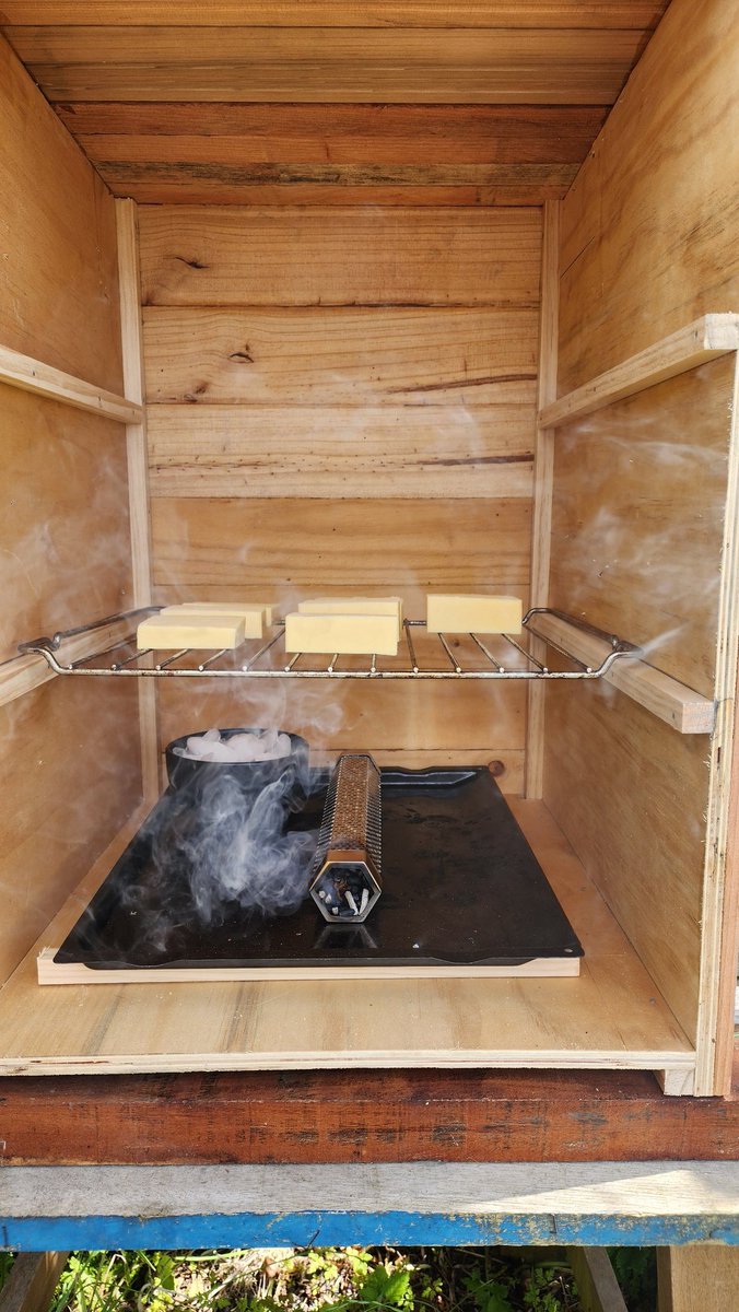 HardingGruff's tweet image. A trial run.. Hopefully it will be fine. #imadeathing. There is a hose nearby in case it decides to burst into flames