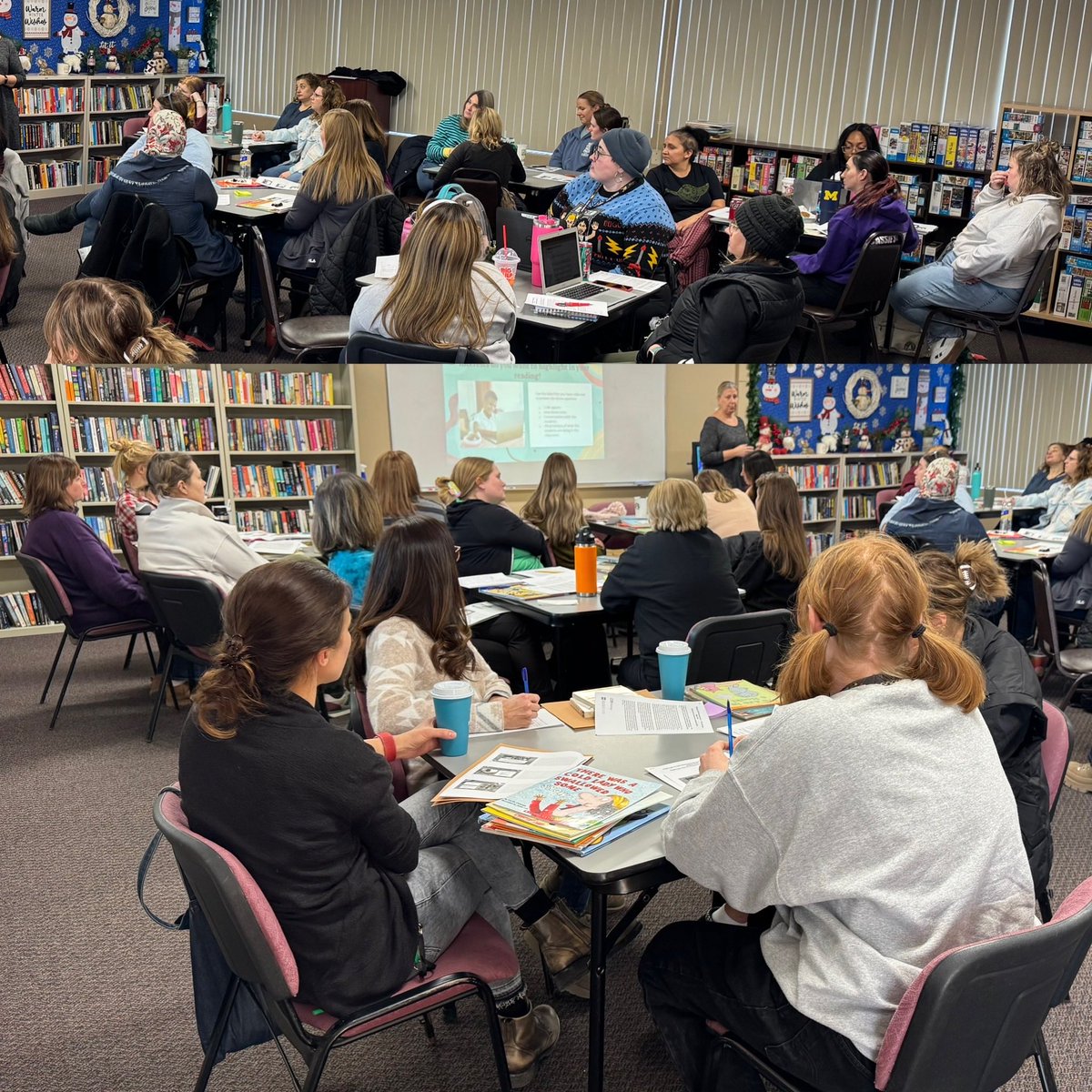 Our BPS Early Learning team dedicated to enhancing their practice in early literacy through Interactive Read Alouds! ⁦<a href="/BirminghamPS/">Birmingham Schools</a>⁩
