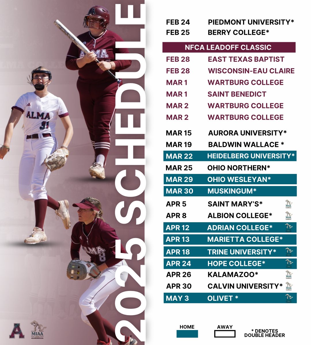 2025 𝒮𝒸𝑜𝓉𝓈 𝒮𝑜𝒻𝓉𝒷𝒶𝓁𝓁 𝒮𝒸𝒽𝑒𝒹𝓊𝓁𝑒 🥎

Mark your calendars 🗓️

#ACSB #TEAM48