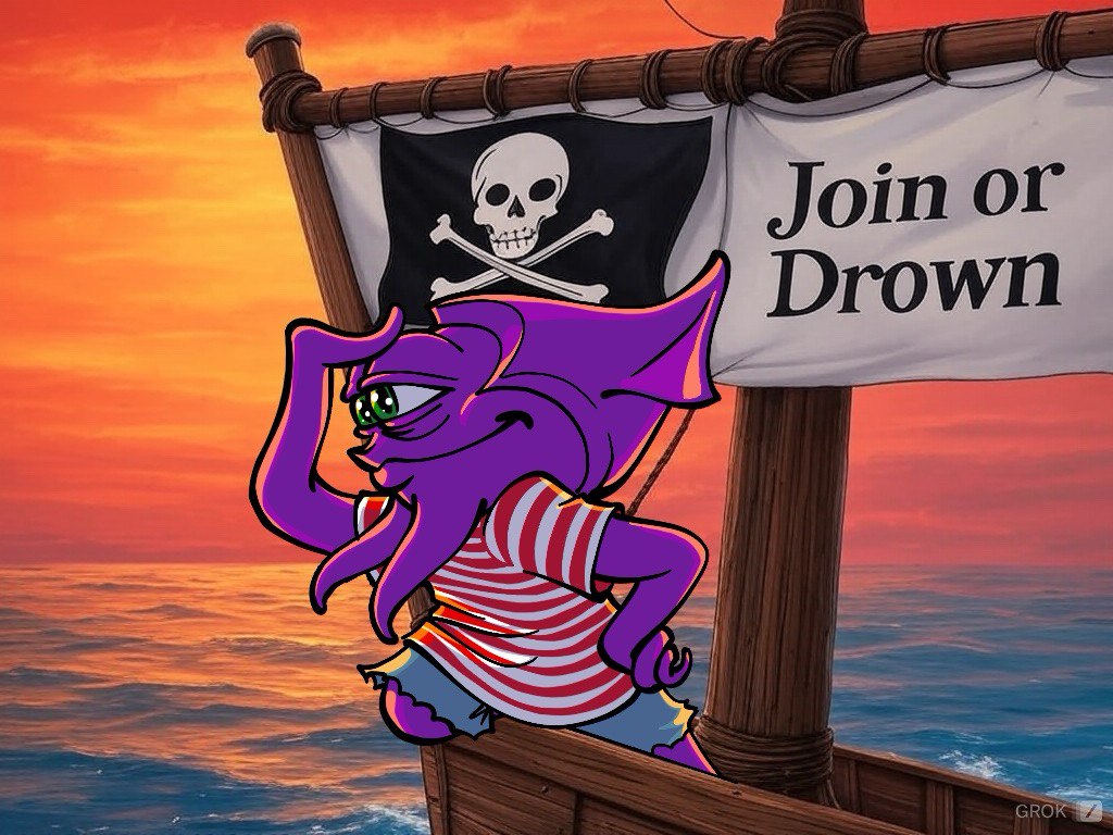 The ship sails steady, the crew fearless, the waves fierce.

But tell me this....

WHERE IS THE RUM?!