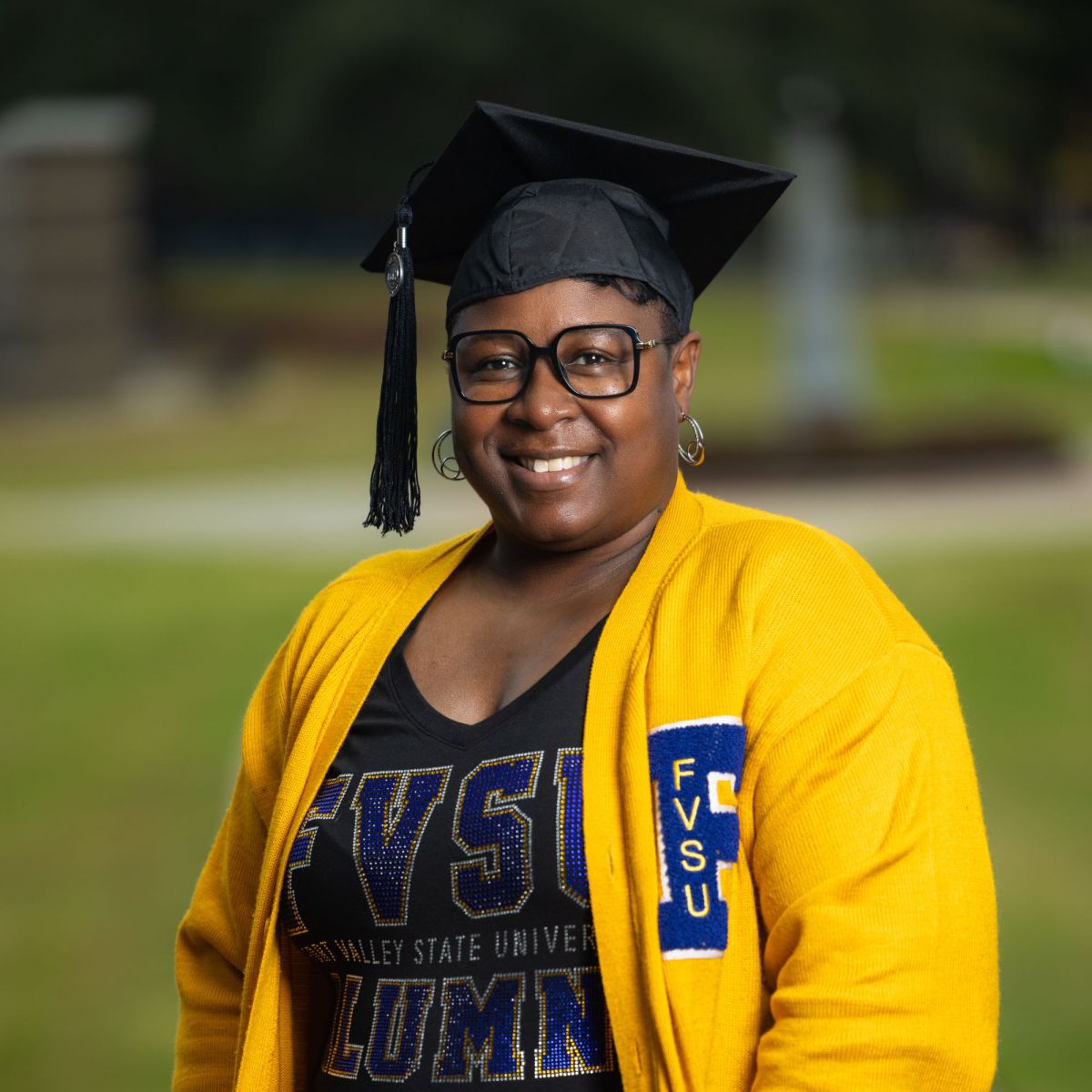 FVSU's tweet photo. #FVSUFriday #FVSU24
If youβve attended any #FVSU sporting event or stepped into the Financial Aid Office, youβve likely met Tracy Rucker. With her warm smile & welcoming spirit, sheβs more than just a familiar face on campusβsheβs a mentor, a motivator, and now, #FVSUgrad ππ https://t.co/fAJkoho73p