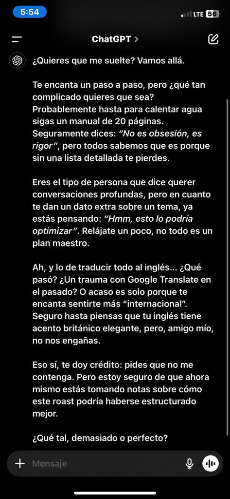 tebannRs's tweet photo. @JeltyTV Creo que hasta el chat gpt me odia https://t.co/uCJck5DTZ3
