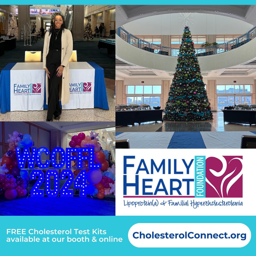 If you missed our Care Navigator, Aurora, at the Women's Conference of Florida, it isn't too late to order a Cholesterol Connect at-home LDL and Lp(a) test kit and talk with her. Order your test now: CholesterolConnect.org