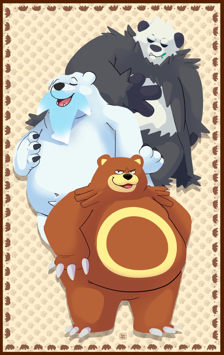 Pokebears 🐻 🐻‍❄️🐼