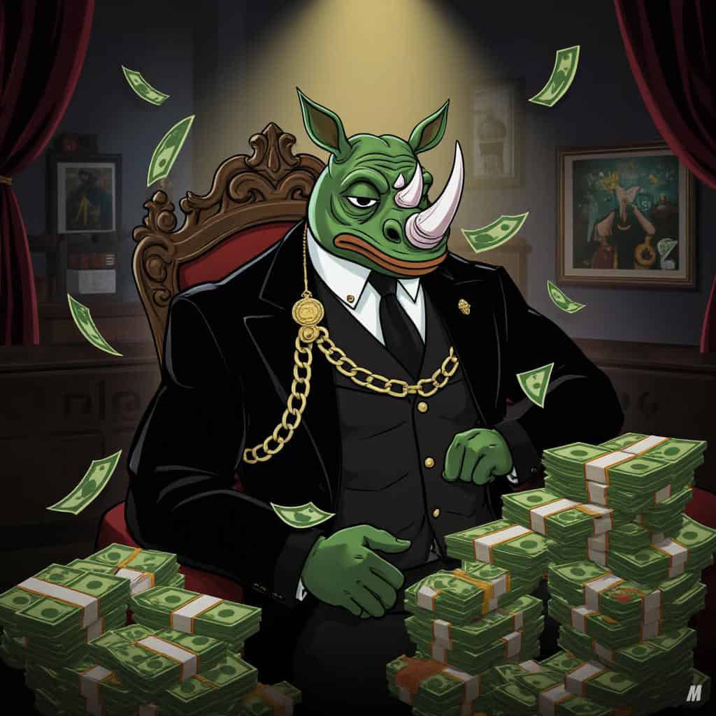 🔥 Oh, you thought we were done? Let’s gloat a little:

1️⃣ That $510,000 burn we flexed earlier? It's now worth over $1 million at a $10M market cap. Yeah, we’re built different. 🦏💸

2️⃣ Oh, and did we mention? $Ronnie is now on CoinMarketCap! 🎉 New icon update coming