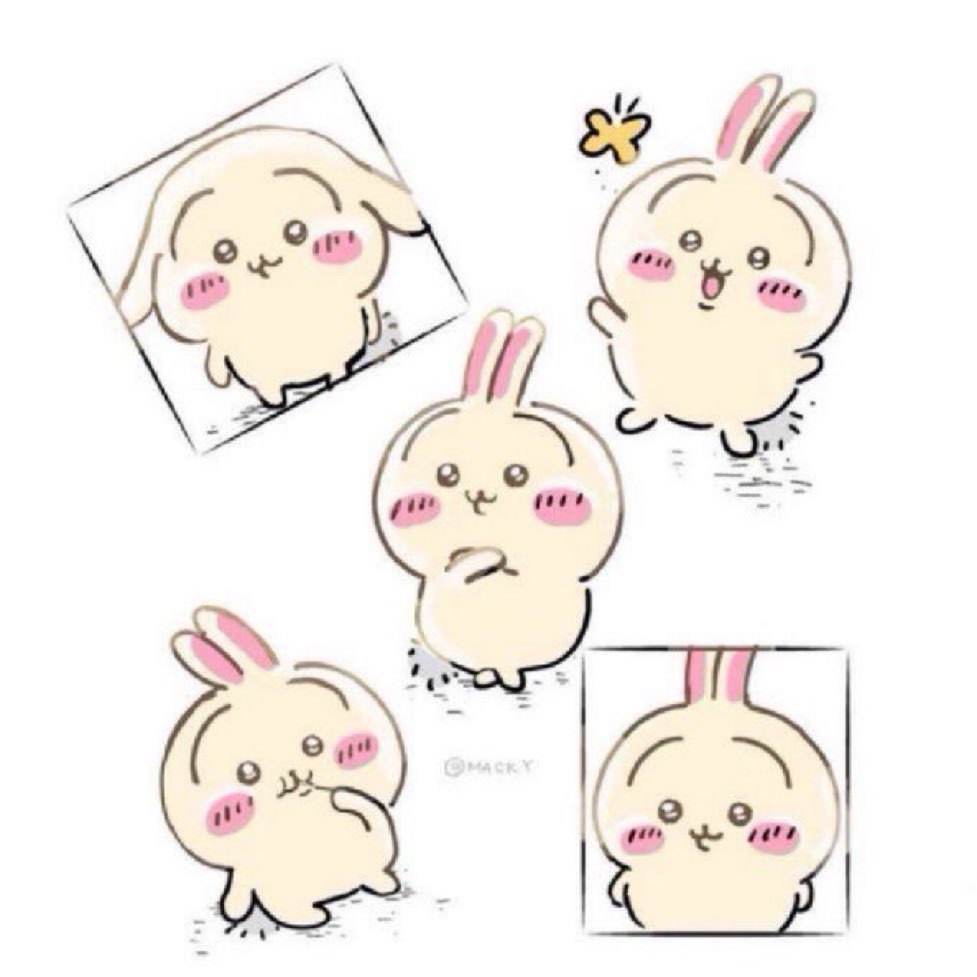uuu_uuurrraaa_6's tweet photo. 🐰✧︎*。
 #ちいかわファンアート https://t.co/ziWuxubOcg