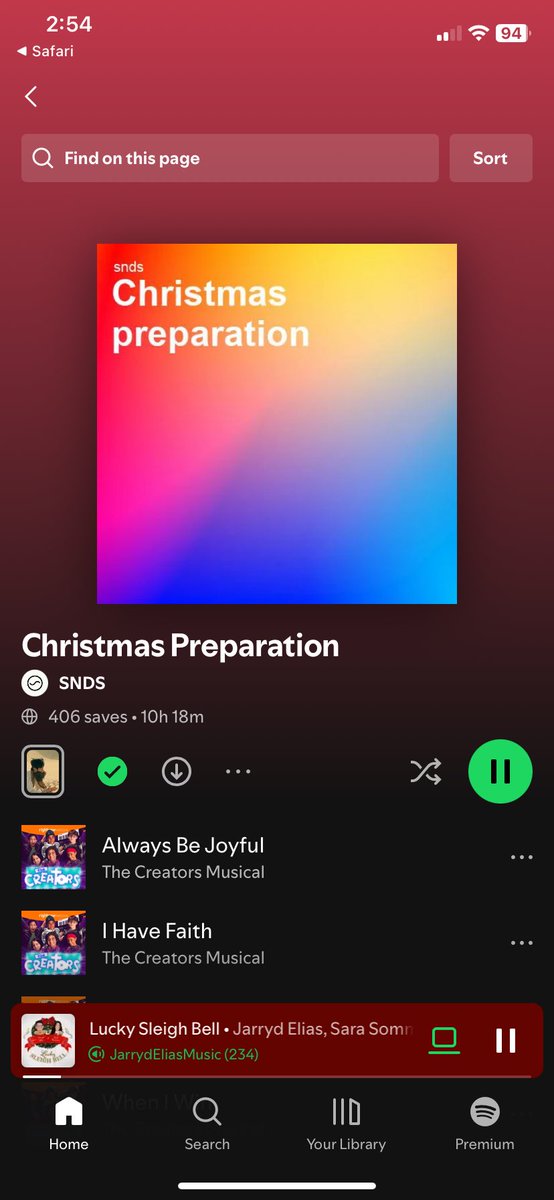 Thank you <a href="/Playlistdd/">Playlistd</a> for fearing #LuckySleighBell on your playlist! 🎄🔔🎶🙏🏼

Listen now🎧: r.mail.dailyplaylists.com/tr/cl/Hnwfv1IL…