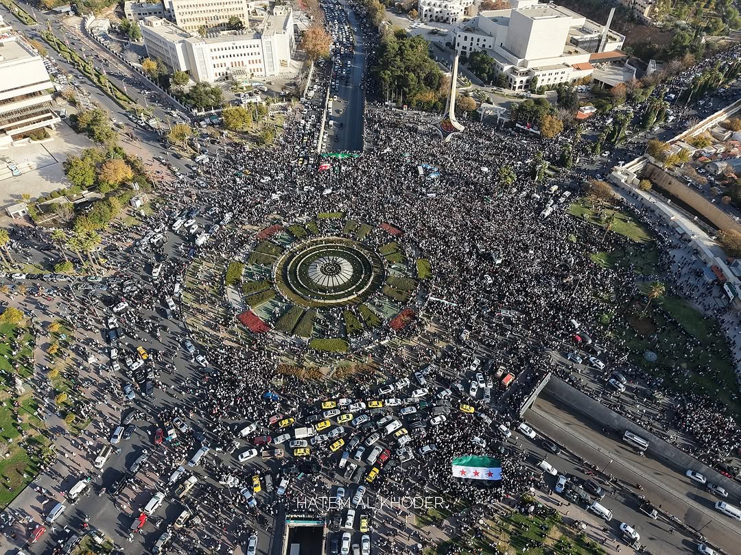 It feels so surreal to witness a whole country breathe a sigh of relief and discover unadulterated joy en masse.
Everyone feels like they belong to Syria, a feeling we could not experience for 50 years.