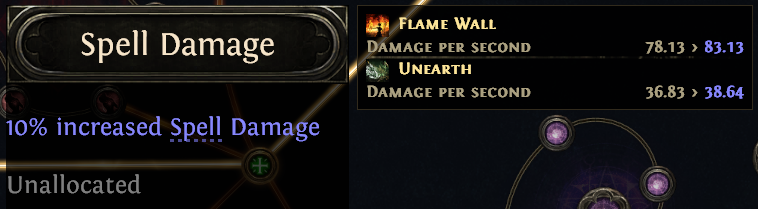 NothingButJack's tweet photo. @TalkativeTri This doesn't seem to work for me. Seems to be only for specific types of damage. Would be nice to see some functionality of PoB just in the game. Maybe check boxes on the right side "if ignited" or "has ailment". Would help with a lot of decision making in general. https://t.co/mEFHUOcOH2