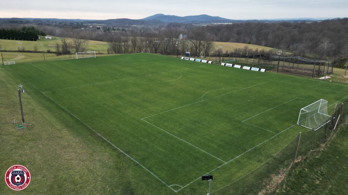 tocajuniorsfc's tweet photo. ⚽️🏟️ We're halfway through December, and the field #1 keeps captivating us!

📍 Toca Juniors Soccer Complex, Urbana, MD

🔵🔴 #WeAreToca #TOCA #tocajuniors #PLAYsimple #Futbol #Football #soccer #soccercomplex #TOCApredio #fields #rental #fieldrental #NaturalGrassField #soccerfield