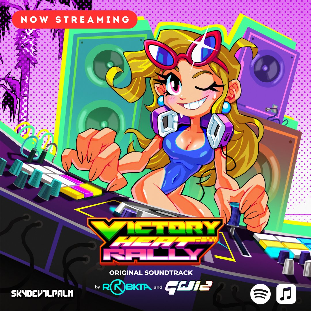 The VHR Soundtrack by <a href="/RoBKTA_v2/">RoBKTA v2.0 ✨💽</a> &amp; <a href="/gwizofthestars/">GWIZ 🔜 Sonic Expo 🎧🦔✨</a> is now available for streaming!
linktr.ee/VictoryHeatRal…