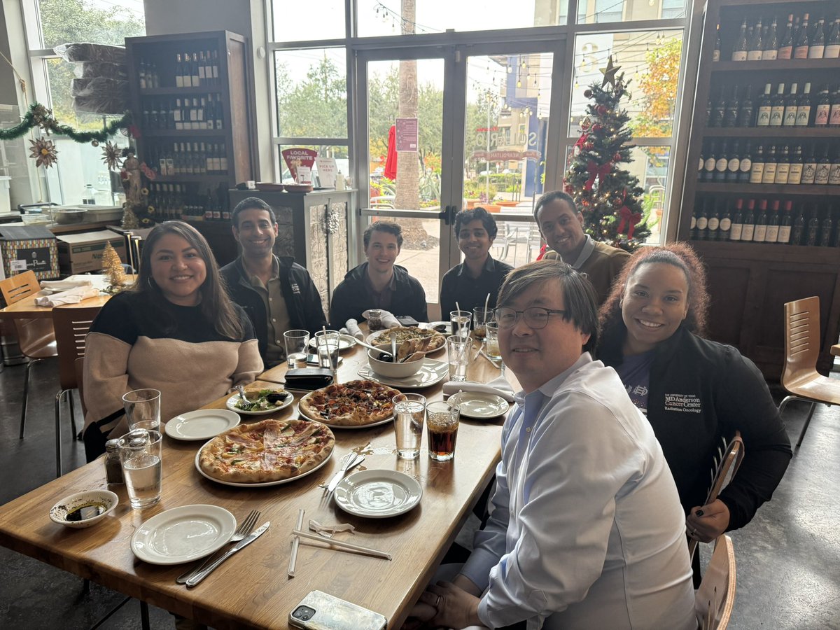 Denise De la Cruz, Ed.D. (@yogagirldd) on Twitter photo #Check-ins are important ✅ Missed gathering with this fabulous group today! <a href="/MDAndersonNews/">MD Anderson Cancer Center</a> #RadOnc #Fellows #lunchcheckin #feedback #pulsecheck ☢️ Grateful for the #bestteam ‼️<a href="/vanessasara90/">Vanessa Moya</a> #Check-ins are important ✅ Missed gathering with this fabulous group today! <a href="/MDAndersonNews/">MD Anderson Cancer Center</a> #RadOnc #Fellows #lunchcheckin #feedback #pulsecheck ☢️ Grateful for the #bestteam ‼️<a href="/vanessasara90/">Vanessa Moya</a>