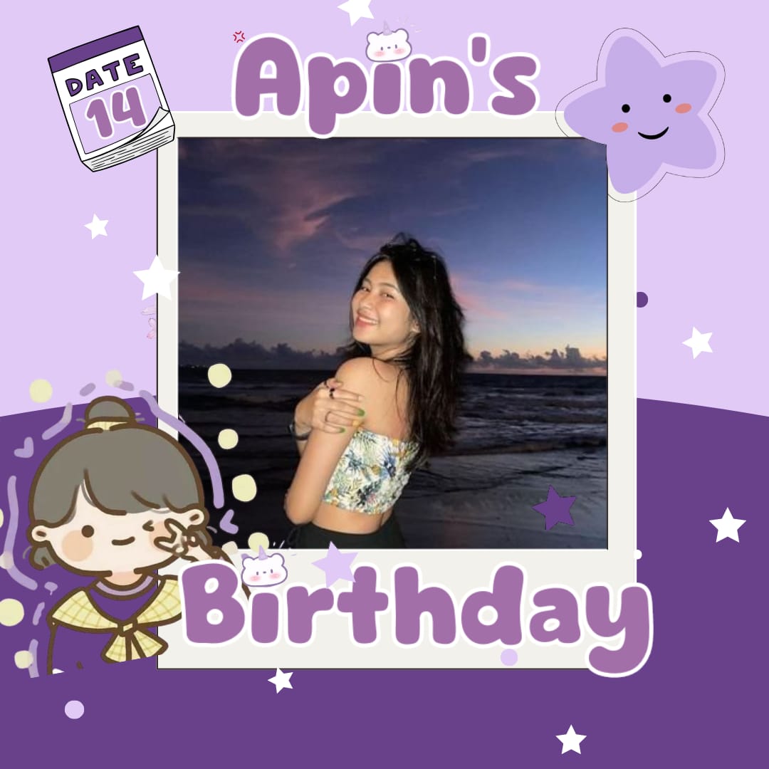 HBD APIN 6 @everdecn