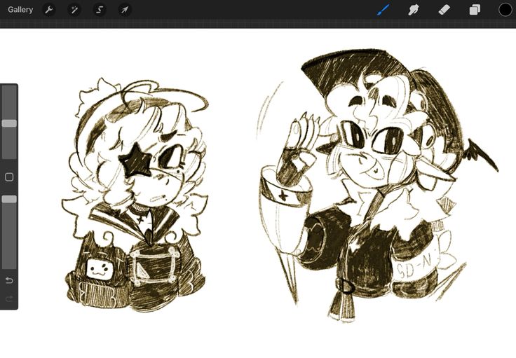 scribblygarbage's tweet photo. my artstyles been chanigng so rapidly that no two drawings look alike because i keep trying new styles

anyway nuzi human and vampire designs

the cones on ns arms are robotic extentions
#nuzi #mdtwt https://t.co/lAfHbJU446