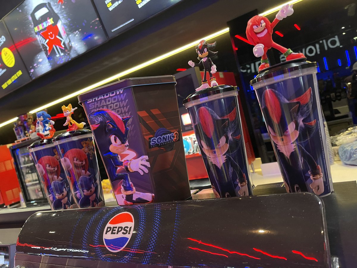 UK Cinemas already gearing up for Sonic 3 next week!