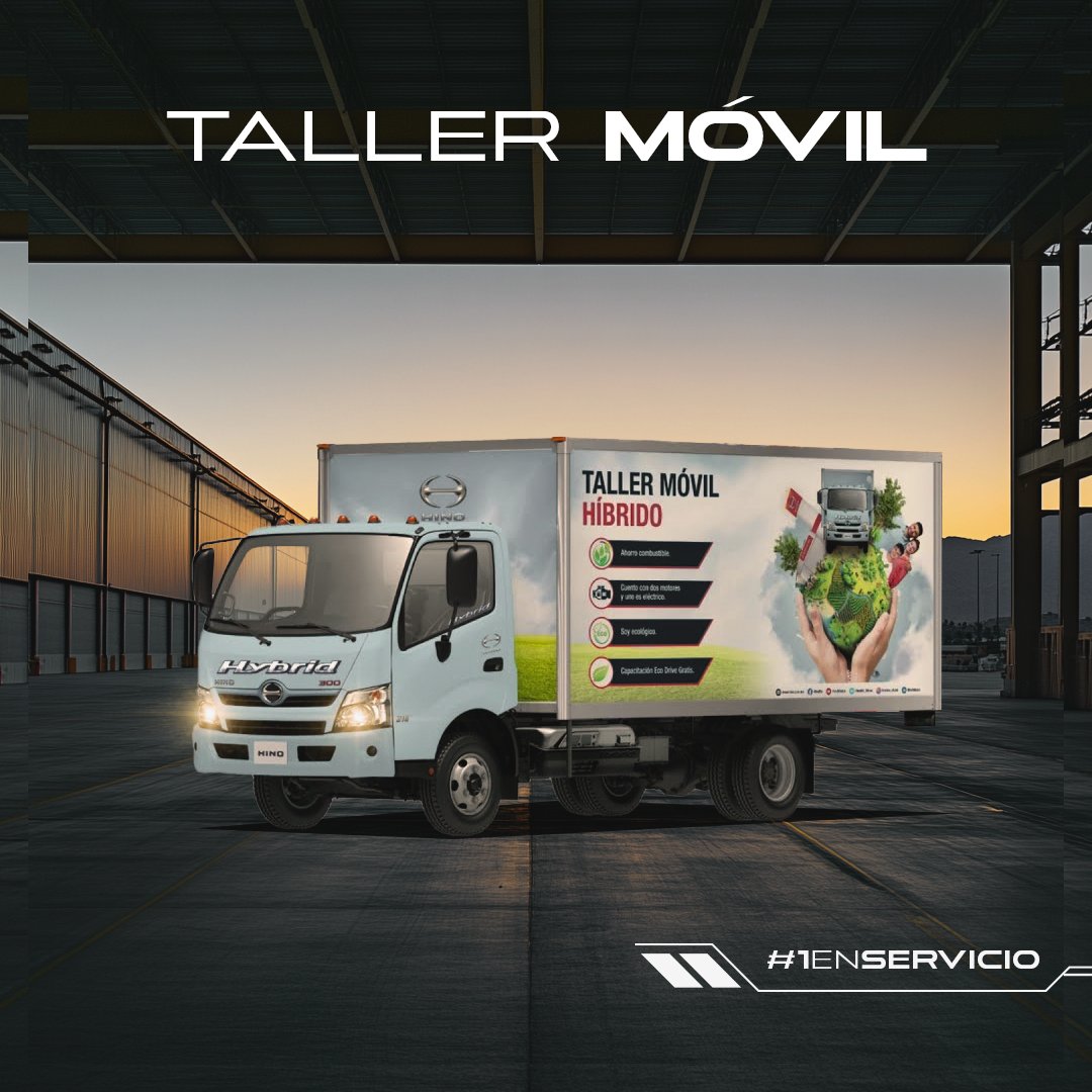 Contamos con un “Taller móvil de mantenimiento” para estar siempre a tu lado, donde lo necesites, cuando lo necesites.

#1EnServicio #HinoAutobuses #HinoMX #EficienciaHino #DesempeñoHino